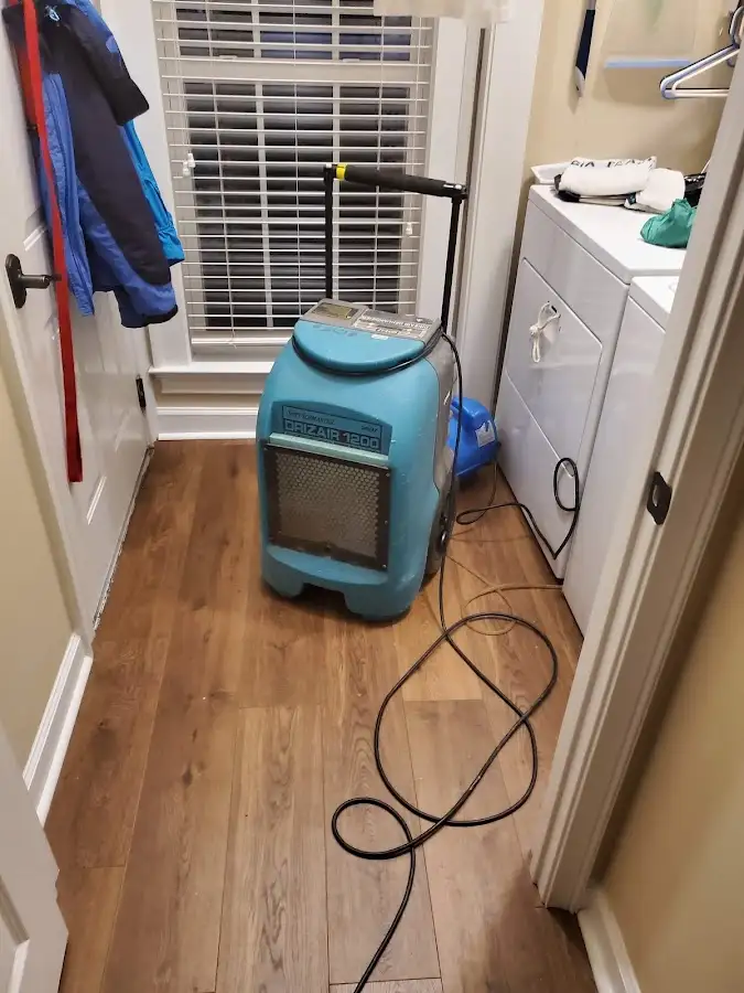 Commercial dehumidifier deployed for Flood Damage Cleanup in Broomfield
